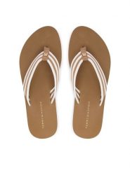 Tommy Hilfiger Japonki FW0FW09196 Beżowy jasny. Brązowe japonki Tommy Hilfiger, bez wzorów, z syntetyku. Za 189.99 zł.