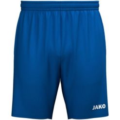 Tkane szorty Jako One. Czarne szorty sportowe JAKO, bez wzorów, z poliesteru, na fitness i siłownię. Za 106.35 zł.