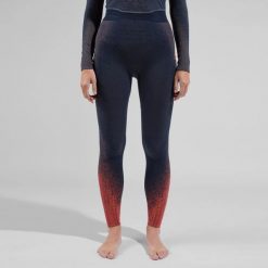 Spodnie termoaktywne damskie ODLO Blackcomb Eco. Brązowe spodnie narciarskie ODLO, bez wzorów, z elastanu, narciarskie. Za 279.99 zł.