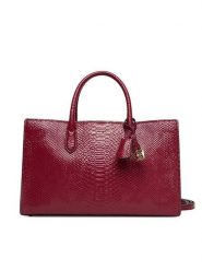 MICHAEL Michael Kors Torebka Scarlett 30T5GETS2L Bordowy. Czerwone torebki klasyczne MICHAEL Michael Kors, bez wzorów, ze skóry, bez dodatków. Za 1,259.00 zł.