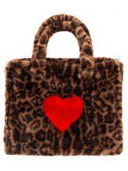 Zwillingsherz Shopper bag "Leo & Heart" w kolorze brązowym - 50 x 35 cm rozmiar: onesize. Brązowe shopper bag Zwillingsherz, bez wzorów, z materiału, na ramię, bez dodatków. Za 93.95 zł.