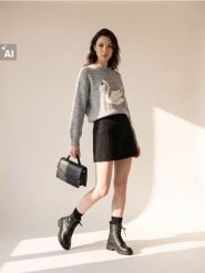 Sweter z domieszką wełny i alpaki - szary. Szare swetry Sinsay, l, bez wzorów, z wełny, bez ramiączek. Za 59.99 zł.