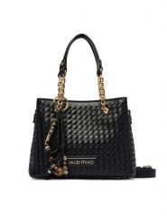 Valentino Torebka Gea VBS9UC06 Czarny. Czarne torebki klasyczne Valentino, bez wzorów, ze skóry, bez dodatków. Za 649.99 zł.