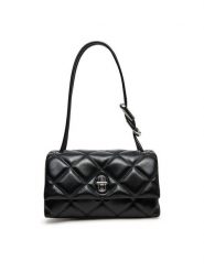 Marc Jacobs Torebka The Quilted Mini Dual Shoulder Bag 2S5HSH023H02 Czarny. Czarne torebki klasyczne Marc Jacobs, bez wzorów, ze skóry, bez dodatków. Za 1,219.00 zł.