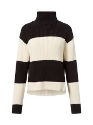 Calvin Klein Jeans Sweter z dzianiny Kobiety Bawełna czarny|biały, L. Białe swetry Calvin Klein Jeans, l, bez wzorów, z bawełny, bez ramiączek. Za 329.95 zł.