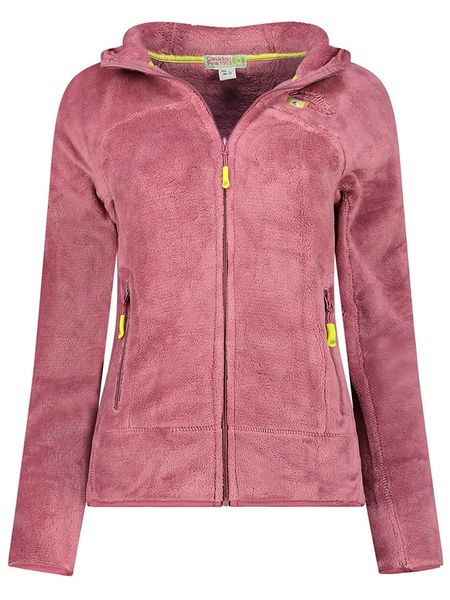 Canadian Peak Kurtka polarowa "Upaloodeak" w kolorze jasnoróżowym rozmiar: XL. Różowe kurtki Canadian Peak, xl, bez wzorów, z materiału, bez kaptura. Za 109.52 zł.