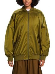 ESPRIT Kurtka w kolorze oliwkowym rozmiar: M. Zielone kurtki Esprit, m, bez wzorów, prążkowane, bez kaptura. Za 144.58 zł.