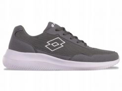 Buty Sportowe Lotto Connect Unisex Lekkie Siateczka. Szare buty treningowe Lotto, bez wzorów, z materiału, bez zapięcia, trekkingowe. Za 149.00 zł.