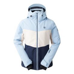 Damska kurtka narciarska z kapturem Dare 2B Iced. Niebieskie kurtki narciarskie Dare 2b, na zimę, bez wzorów, z kapturem, narciarskie. Za 515.50 zł.