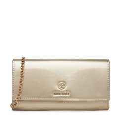 Torebka Nine West. Żółte kopertówki Nine West, bez wzorów, wizytowe, bez dodatków. Za 119.99 zł.