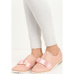 Różowe Półbuty Exquisite. Półbuty wsuwane marki Born2be. Za 59.99 zł.