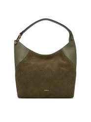 Furla Torebka Lara M WB01900 BX1895 BG 4554S Zielony. Zielone torebki klasyczne Furla, bez wzorów, ze skóry, bez dodatków. Za 1,839.00 zł.