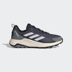 Buty Terrex Anylander Hiking. Niebieskie buty trekkingowe adidas, z materiału, bez zapięcia. Za 329.00 zł.