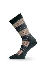 Skarpety merino TWP. Szare skarpetki LASTING, bez wzorów, z elastanu. Za 63.00 zł.