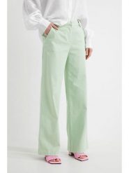 Josephine & Co Spodnie "Danique" w kolorze jasnozielonym rozmiar: 40. Zielone spodnie materiałowe Josephine & Co, bez wzorów, z materiału. Za 239.99 zł.