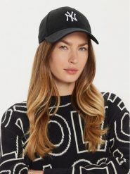 New Era Czapka z daszkiem Cosy New York Yankees 60565258 Czarny. Czarne czapki z daszkiem New Era, bez wzorów, z materiału. Za 89.99 zł.