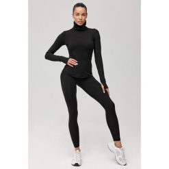Damska bielizna termoaktywna z golfem Rough Radical Powder. Czarna bielizna termoaktywna damska ROUGH RADICAL, bez wzorów, bez ramiączek, na golfa. W wyprzedaży za 169.00 zł.