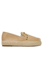 DeeZee Espadryle MSD53 Beżowy. Brązowe espadryle DeeZee, bez wzorów, z materiału, bez obcasa. Za 99.99 zł.