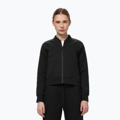Bluza damska Pitbull Discovery Collar Zip Track Jacket. Czarne bluzy bez kaptura PITBULL, xs, bez wzorów, z elastanu, bez kaptura, na fitness i siłownię. Za 219.99 zł.