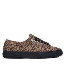 Tenisówki Superga. Brązowe trampki Superga, bez wzorów, bez zapięcia. Za 205.99 zł.