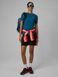 4F Legginsy kolarki trekkingowe damskie - czarne M. Czarne legginsy 4f, bez wzorów, długie. Za 129.99 zł.