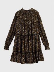Scotch & Soda Sukienka codzienna 168914 Czarny Regular Fit. Czarne sukienki Scotch & Soda, na co dzień, s, bez wzorów, z wiskozy, bez kołnierzyka, bez ramiączek, proste. Za 459.99 zł.