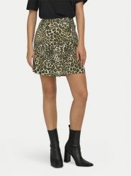 JDY Spódnica mini Ray 15343449 Beżowy Regular Fit. Brązowe spódnice JDY, s, bez wzorów, z bawełny, mini. Za 89.99 zł.