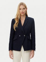 BOSS Marynarka Jatawa2 50535931 Granatowy Slim Fit. Niebieskie marynarki i żakiety Boss, bez wzorów, z bawełny, bez ramiączek. Za 1,079.00 zł.