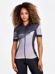 Craft Koszulka kolarska "ADV Endur Graphic" w kolorze antracytowym rozmiar: XS. Czarne t-shirty sportowe Craft, xs, bez wzorów, z materiału, bez ramiączek, rowerowe. Za 173.99 zł.