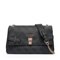 Torebka Guess. Szare torebki klasyczne Guess, z aplikacjami, klasyczne, bez dodatków. Za 589.99 zł.