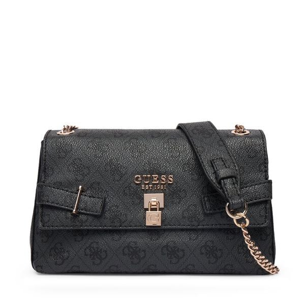 Torebka Guess. Szare torebki klasyczne Guess, z aplikacjami, klasyczne, bez dodatków. Za 589.99 zł.