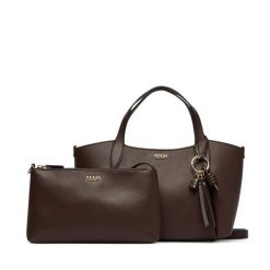 Torebka Guess. Brązowe torebki klasyczne Guess, z aplikacjami, klasyczne, bez dodatków. Za 584.99 zł.