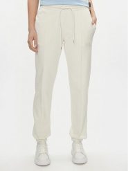 Napapijri Spodnie dresowe Iaato NP0A4HOA Écru Regular Fit. Spodnie dresowe Napapijri, bez wzorów, z bawełny. Za 249.99 zł.