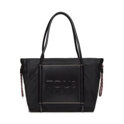 Torebka TOUS. Czarne shopper bag tous, bez wzorów, bez dodatków. Za 879.99 zł.