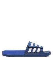 Adidas Klapki adilette TND Slides GX9708 Granatowy. Niebieskie klapki adidas, bez wzorów, ze skóry, sportowe, bez obcasa, bez zapięcia. Za 179.99 zł.
