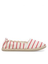 Jenny Fairy Espadryle KAYLA WSK1609-05 Biały. Białe espadryle Jenny Fairy, bez wzorów, z materiału, bez obcasa. Za 41.99 zł.