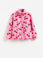 Kurtka z imitacji baranka - wielobarwny. Kurtki Reserved, l, bez wzorów, z tkaniny, bez kaptura. Za 249.99 zł.