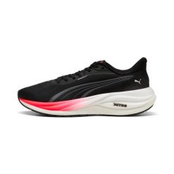 Buty do biegania Puma Electrify Nitro 5. Czarne buty do biegania Puma, bez wzorów, bez zapięcia, do biegania. Za 476.00 zł.