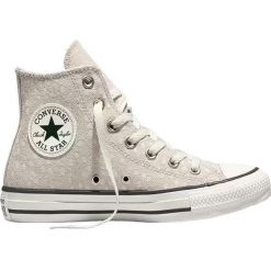 Buty sportowe Converse Chuck Taylor All Star. Brązowe buty treningowe Converse, bez wzorów, bez zapięcia. Za 490.00 zł.