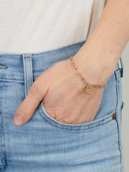 Liebeskind Bransoletka z zawieszką rozmiar: onesize. Czerwone bransoletki Liebeskind, ze stali. Za 147.91 zł.