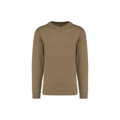 Bluza z okrągłym dekoltem Kariban. Brązowe bluzy bez kaptura KARIBAN, m, bez wzorów, z bawełny, bez kaptura. Za 104.50 zł.