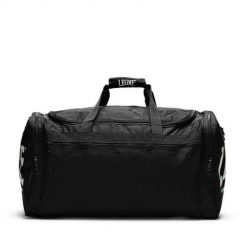 Torba sportowa Montana. Czarne torby na laptopa LEONE 1947, bez wzorów, z materiału, na ramię. Za 169.99 zł.