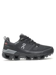 On Trekkingi Cloudwander Waterproof 73.98602 Czarny. Czarne buty trekkingowe On, z materiału, bez zapięcia. Za 629.99 zł.