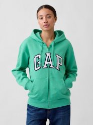 GAP Bluza w kolorze zielonym rozmiar: XL. Zielone bluzy GAP, s, bez wzorów, z materiału, bez ramiączek, bez kaptura. Za 110.81 zł.