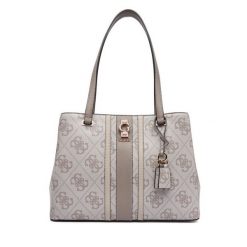 Torebka Guess. Brązowe torebki klasyczne Guess, z aplikacjami, klasyczne, bez dodatków. Za 499.99 zł.