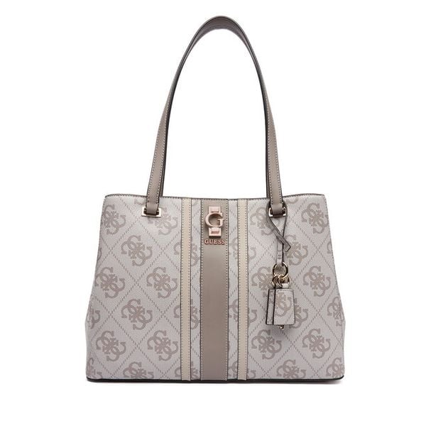 Torebka Guess. Brązowe torebki klasyczne Guess, z aplikacjami, klasyczne, bez dodatków. Za 499.99 zł.