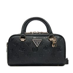Torebka Guess. Czarne torebki klasyczne Guess, z aplikacjami, bez dodatków. Za 389.99 zł.