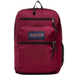 Plecak sportowo-turystyczny dla dorosłych Big Student Backpack pojemność 34 L. Czerwone plecaki Jansport, bez wzorów, bez dodatków. Za 219.99 zł.