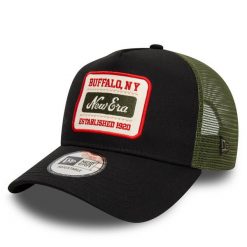 Czapka z daszkiem New Era. Czarne czapki z daszkiem New Era, bez wzorów. Za 129.99 zł.