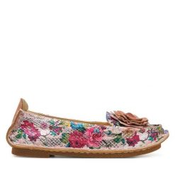 Baleriny Laura Vita. Czerwone baleriny LAURA VITA, bez wzorów, bez obcasa, bez zapięcia. Za 219.99 zł.